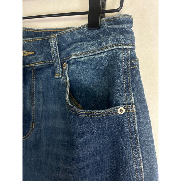 Woman's Western 90s Festival Denim Skirt - Casual Vintage‎ Size 4 - Picture 5 of 9